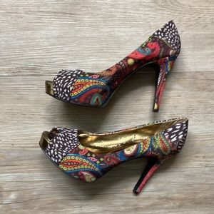 Nine West Platform Heels